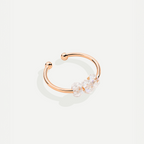 Crysta Trio Ring Roségold