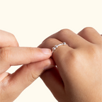 Bague Anti Stress Enfant Chill Argent